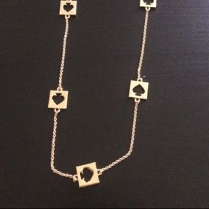 Kate Spade Long Spade Necklace Gold